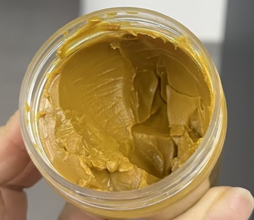 化妆品-土黄色咖啡味护发蜡