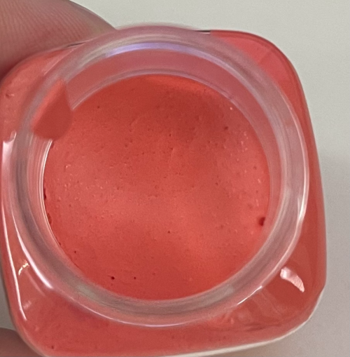 化妆品-橘色腮红泥