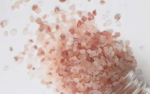 化妆品-桃红色玫瑰味粗浴盐