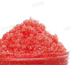 红色樱桃味细浴盐