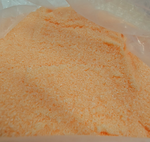 化妆品-橙色细浴盐