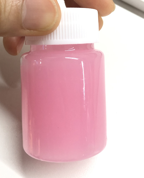 化妆品-粉色水蜜桃味美黑啫喱
