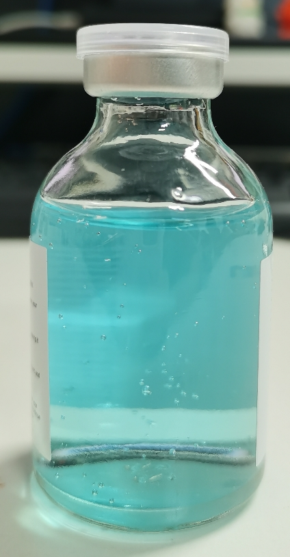 化妆品-淡蓝色清香味精华液