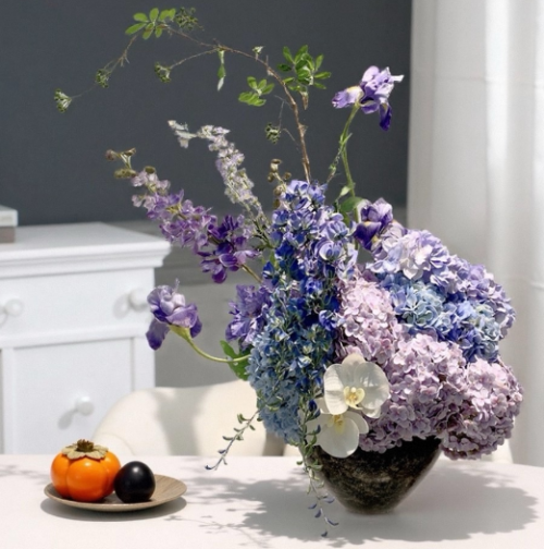 长桌花艺