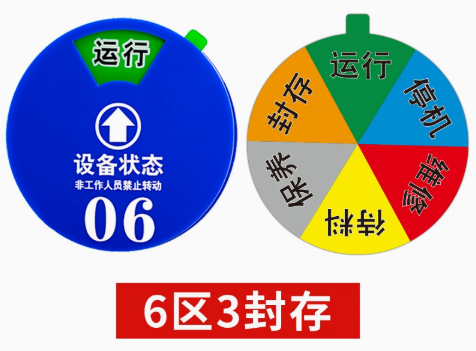 设备状态标识牌