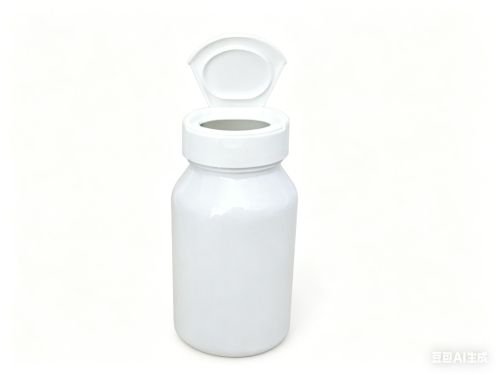50g保健品瓶盖套装(120ml白斜肩瓶)