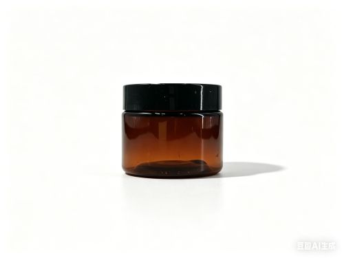 47-50g茶黄色广口瓶黑盖套装