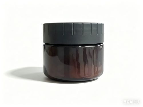 60g直角茶色光口瓶盖套装
