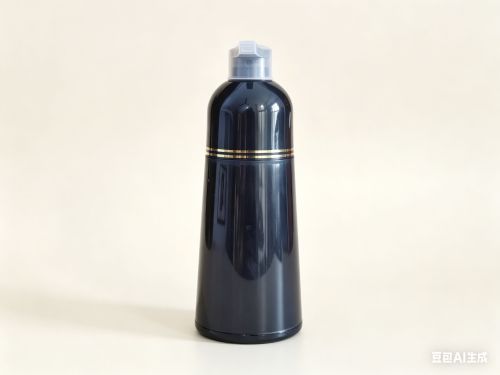 500ml黑色双泵芯双管瓶发膏瓶
