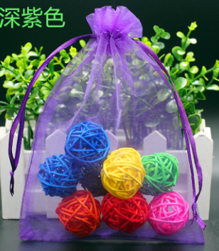 紫色网纱袋