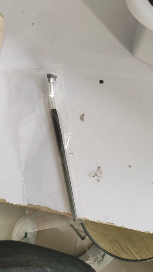 木柄折角扇形睫毛刷