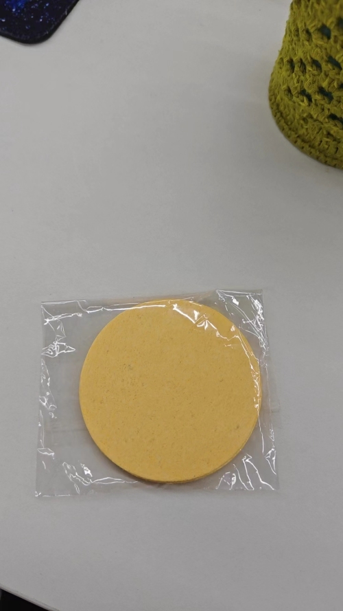 木浆洗脸海绵