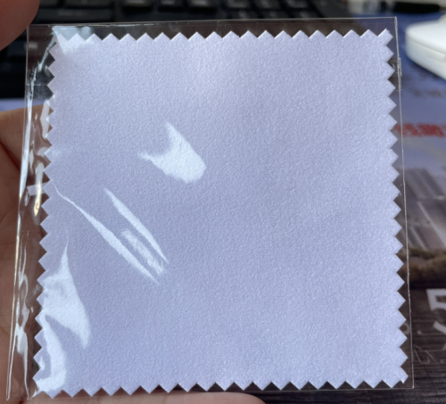 白色擦银布（麂皮绒）