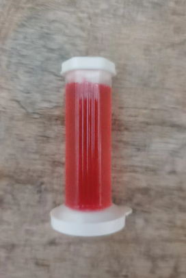 马桶小花清洁剂红色管（管含料）