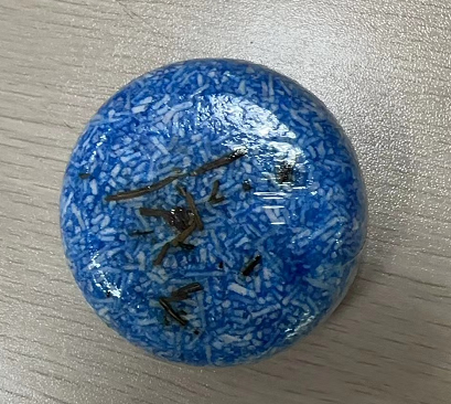 蓝色生姜皂