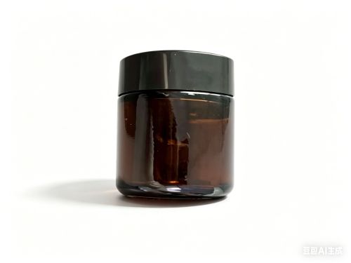 60ml茶色广口瓶黑盖套装(玻璃瓶)