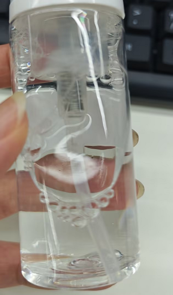 化妆品-透明椰子味清洁慕斯