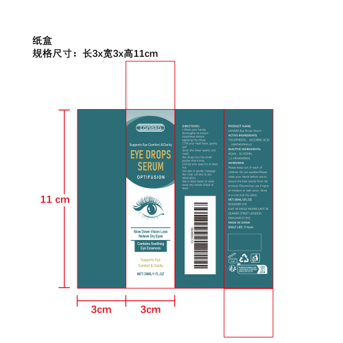 眼部舒缓精华液纸盒