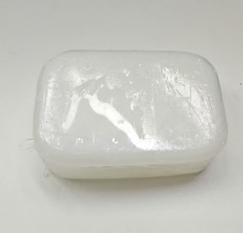 白色圆角无香方形皂