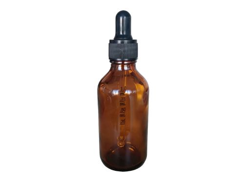 18-60ml茶色玻璃滴管瓶盖套装