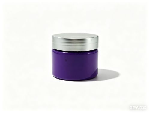 60-100g紫色圆形膏霜瓶套装