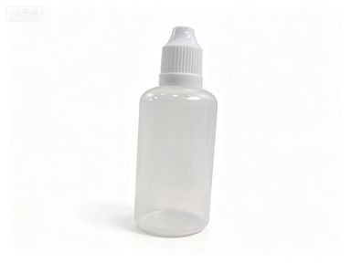 50ml透明尖嘴瓶白盖套装