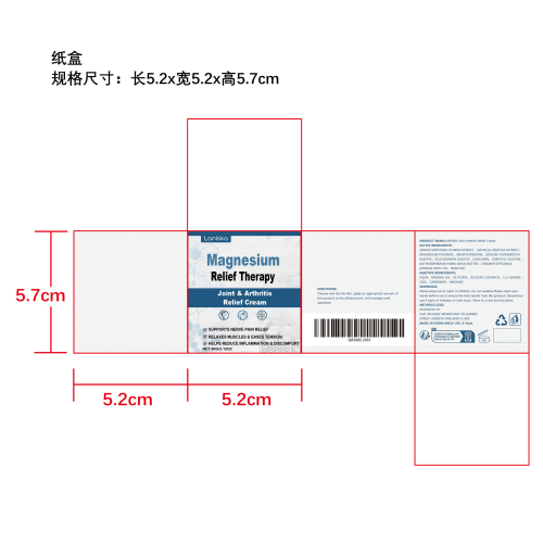 关节缓解霜纸盒