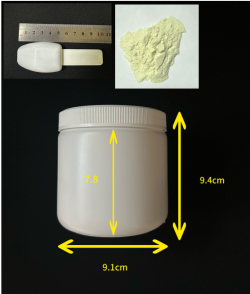 480ml，浅米色粉末（瓶含料）