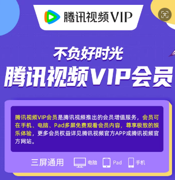 腾讯视频VIP会员(30积分档)