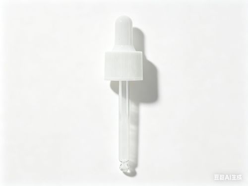 20牙白色竖纹滴管