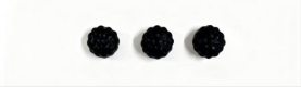 食品-黑色蓝莓味树莓形状软糖3g/颗