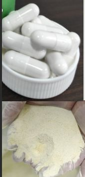乳白色胶囊壳黄色粉末0#胶囊