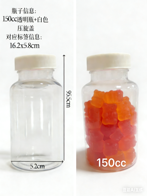 多色小熊软糖（瓶含料）