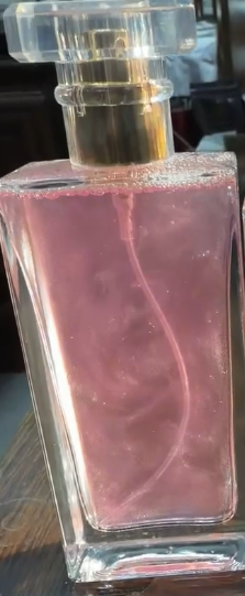 化妆品-粉色反转巴黎味香水+细银粉