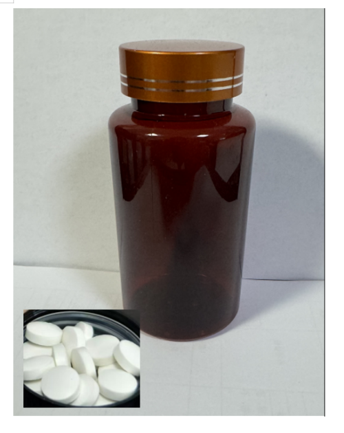 150cc，白色片剂（瓶含料）