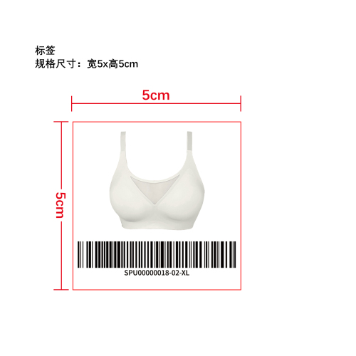 透气网纱性感文胸  标签