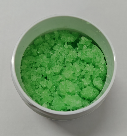 化妆品-绿色身体磨砂膏
