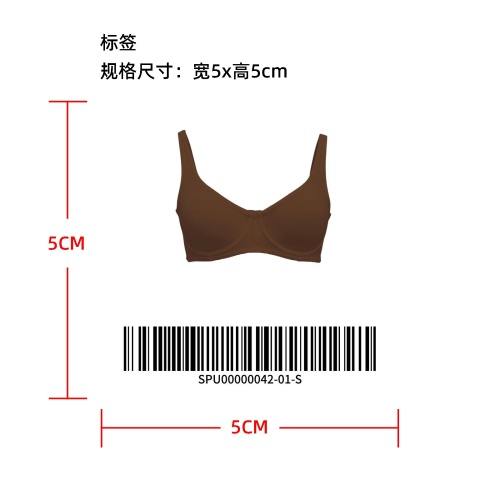 钢圈承托无垫内衣       标签