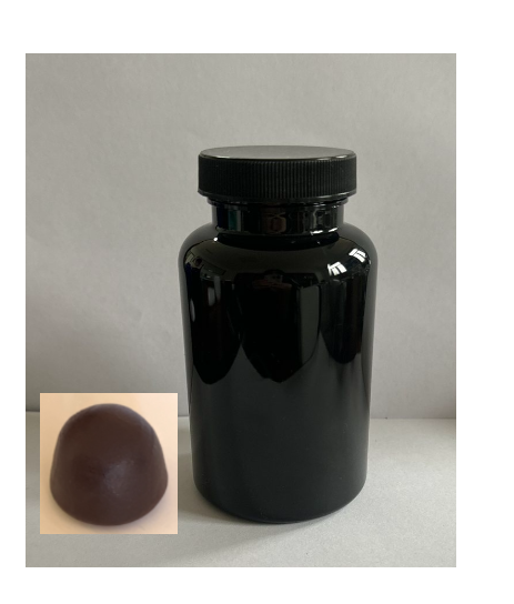 250cc子弹头紫色蓝莓味软糖（瓶含料）