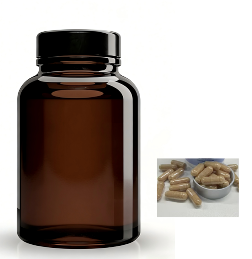 150cc茶色瓶棕色胶囊（瓶含料）
