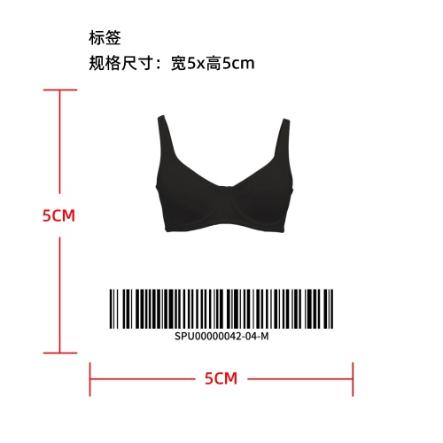 钢圈承托无垫内衣       标签
