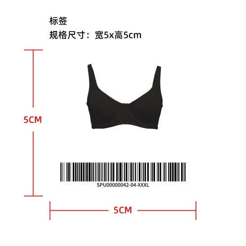 钢圈承托无垫内衣       标签