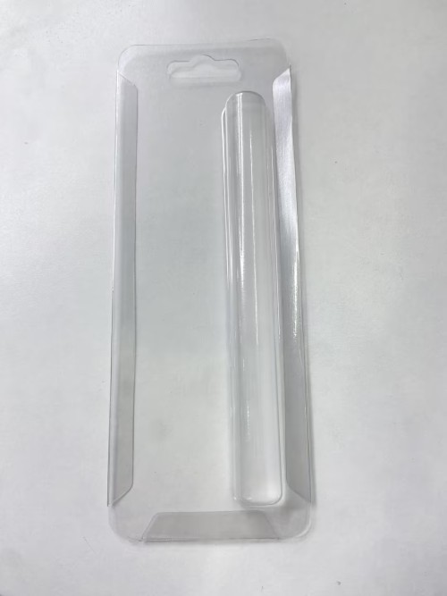 质层推油笔折三边pet透明吸塑（带挂钩）