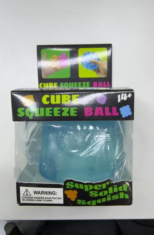 蓝色迷你冰块