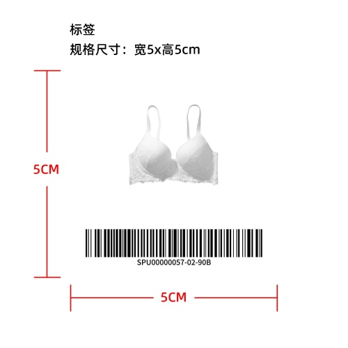 精工蕾丝钢圈聚拢文胸   标签