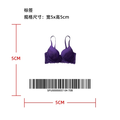 精工蕾丝钢圈聚拢文胸  标签