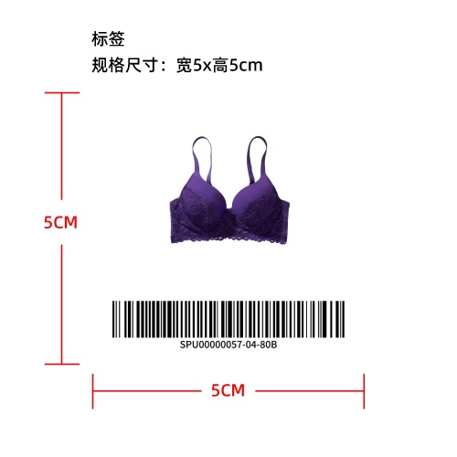 精工蕾丝钢圈聚拢文胸  标签