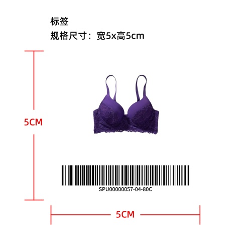 精工蕾丝钢圈聚拢文胸   标签