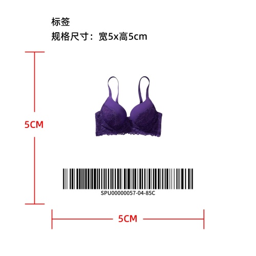 精工蕾丝钢圈聚拢文胸   标签