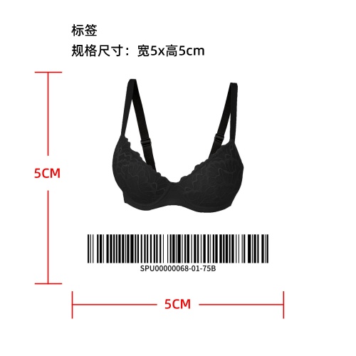 法式深 V 蕾丝内衣  标签